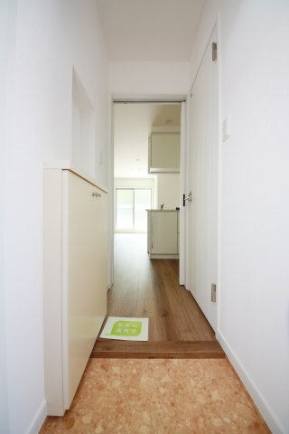 e-Houseの玄関