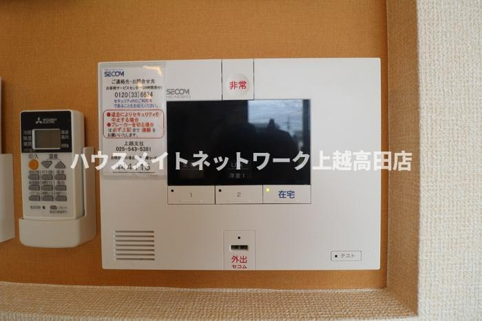 エスポワールのセキュリティ|ホームセキュリティー操作パネル