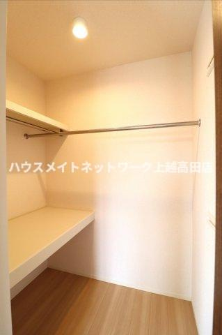 エスポワールの収納|ウォークインクローゼット