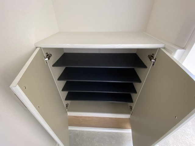 スカイコーポの玄関