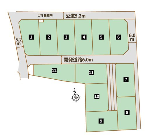 【区画図】