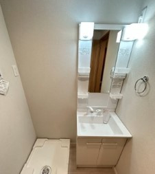 キャメル南古谷駅前通Ａ棟の洗面所|※同施工