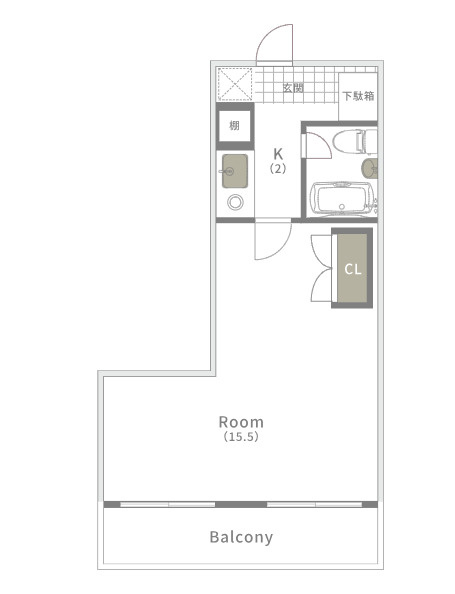 草津市矢橋町の店舗事務所