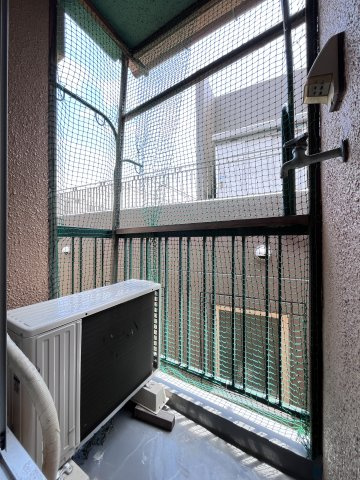 グリーンハイム公園南矢田のバルコニー