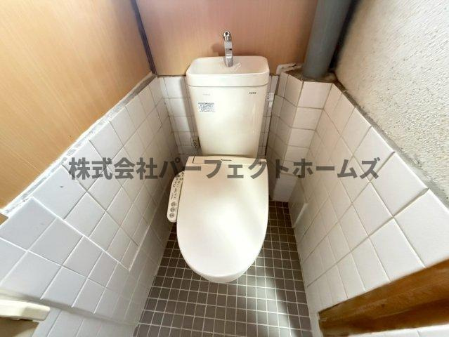東田宮ハイツ　賃貸のトイレ|落ち着いたトイレです