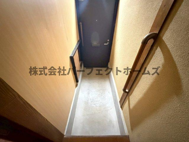 東田宮ハイツ　賃貸の玄関|きれいな玄関です