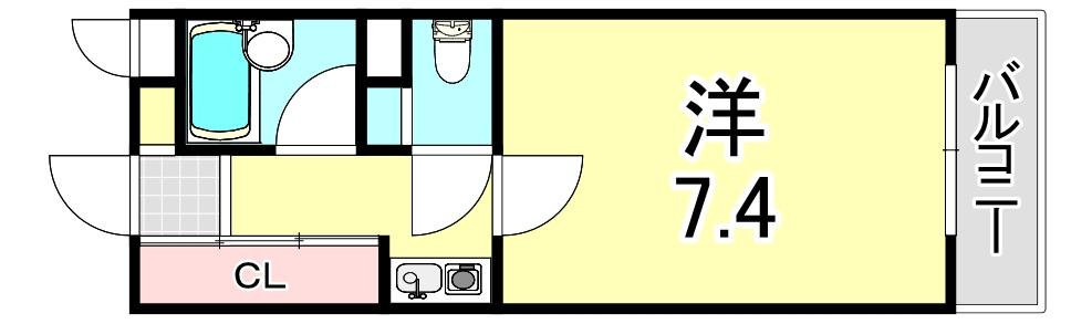 ハビタビリスⅡの間取り