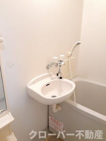 ラムール雅の洗面所