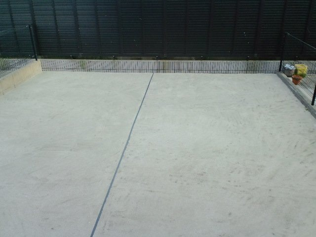 プロニティハウスの庭