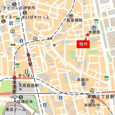 【地図】 | オープンレジデンシア文京本郷