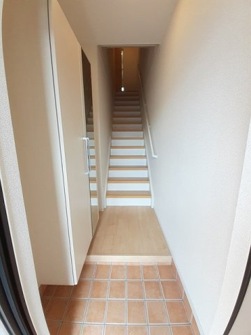 ルーベル太田Ｃの玄関