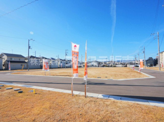 【その他】 | 大和郡山市九条町の新築一戸建 全１１区画 | 現地写真（建物の建築工事を開始する前に撮影したものです）※現地に係員は常駐しておりません。