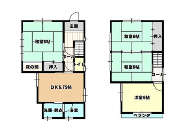 渚南町　中古一戸建ての間取り|間取り図はいかがですか？ご希望を叶える間取りですか？リビングの広さは？水回りの位置は？カウンターキッチン？など色々な情報が集約されています。弊社ではリフォームなどのご相談も承っております。