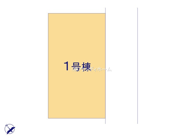 越谷市弥十郎3期　新築一戸建ての区画図