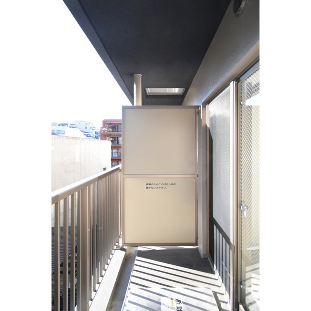 ザ・レジデンス神楽坂Ⅰのバルコニー|広々としたバルコニーです