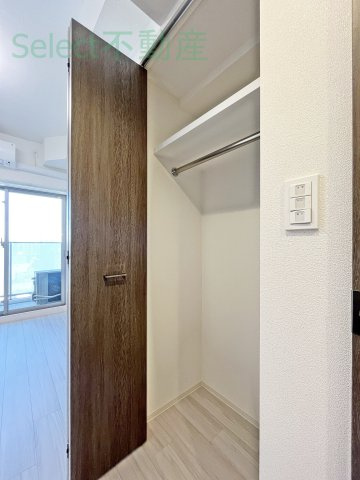 プレサンスTHE大須観音の収納|ちょっとした収納スペースも充実しています