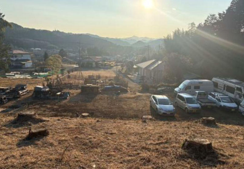 飯能市上畑　売地の外観