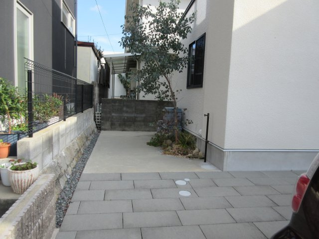 中古戸建　真亀5丁目の庭