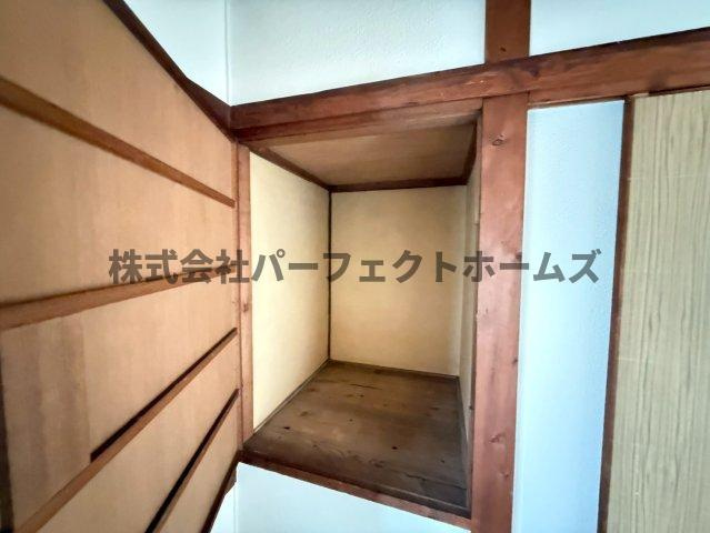 成田町戸建　賃貸の収納|収納豊富です