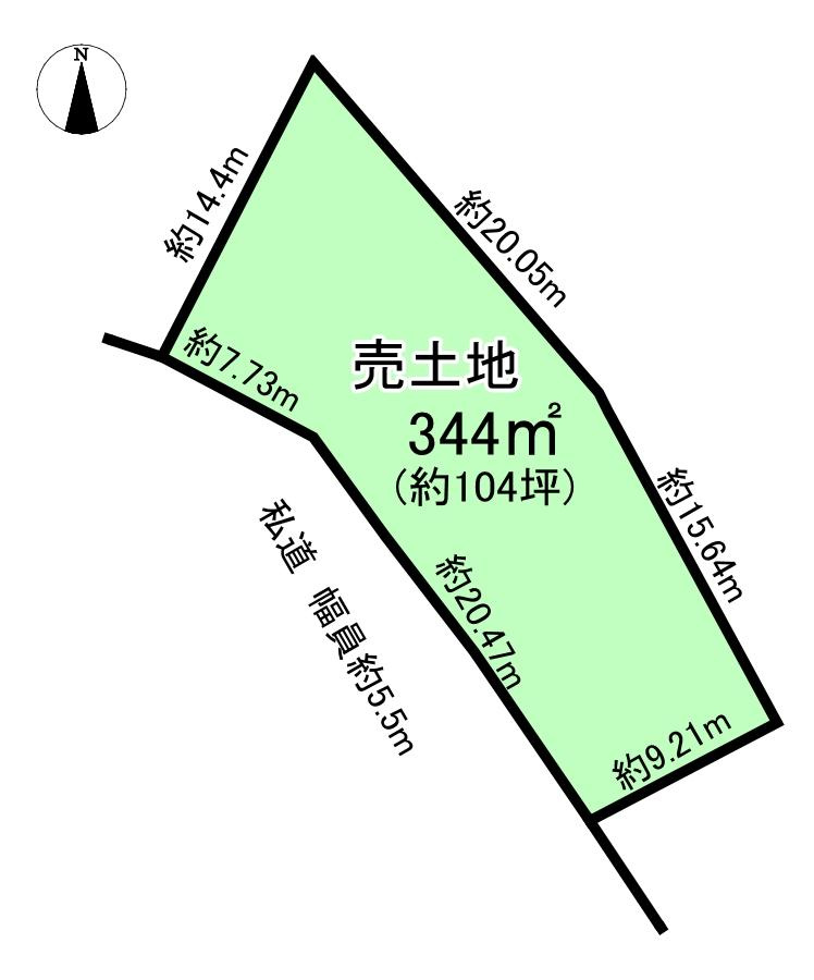 豊田市黒坂町奥山の売地