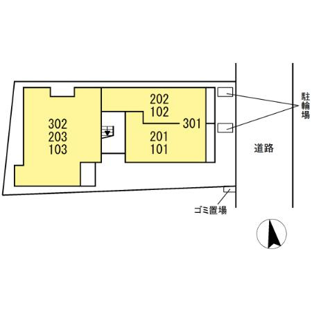 【区画図】 | DROOMGrass中町(ディールームグラスナカマチ)