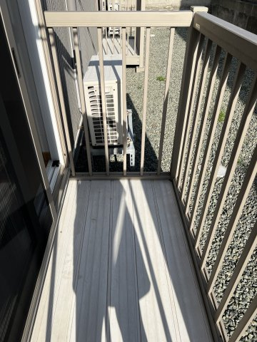 オーキッドBのバルコニー