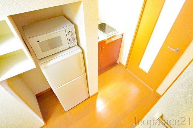 レオパレス岡崎ウエストⅡのその他|冷蔵庫・電子レンジ