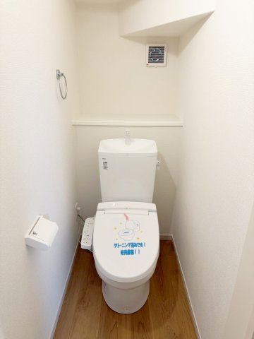 桂池尻町　Ⅰ期１号地のトイレ|【１号地：トイレ】
多彩な機能付で清潔なトイレ空間に♪（R8.2撮影）