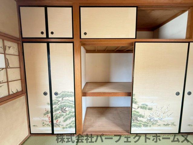 茄子作1丁目戸建の収納|たっぷりとした収納スペースです