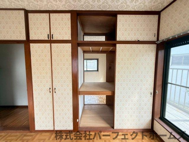 茄子作1丁目戸建の収納|ちょっとした収納スペースも充実しています