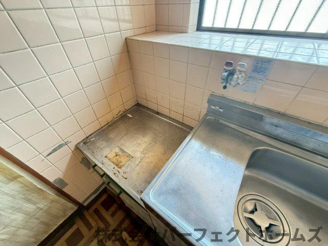 茄子作1丁目戸建のキッチン|使いやすいキッチンです