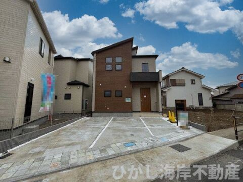 平塚市東真土2丁目　新築戸建　全3棟の外観|現地外観