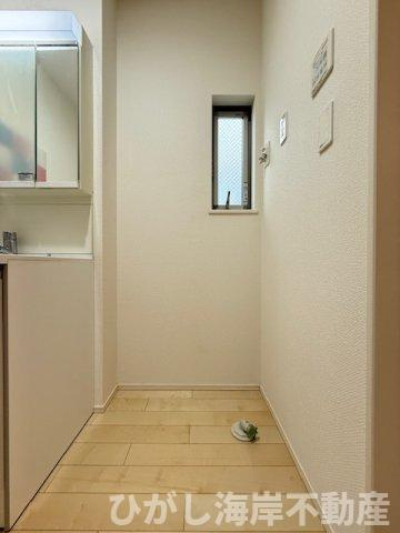 平塚市南原３丁目　中古戸建のランドリースペース|洗濯機置場