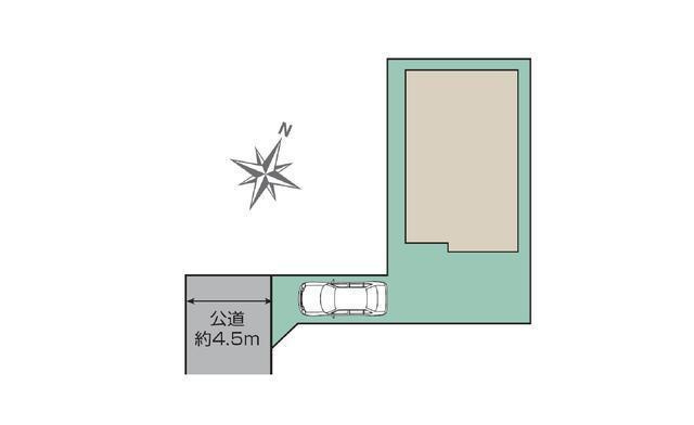 平塚市南原３丁目　中古戸建の区画図|区画図