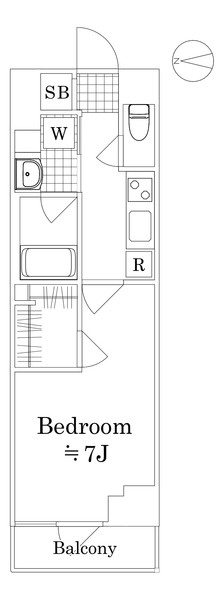 セジョリ池袋本町の間取り