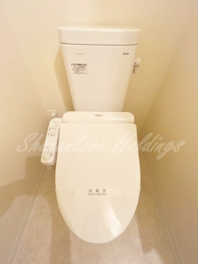 藤沢市辻堂６丁目の賃貸マンションのトイレ