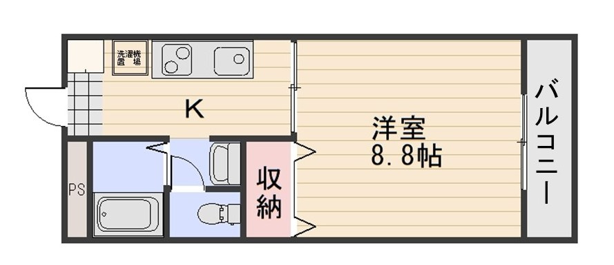 ディアスＵⅢの間取り