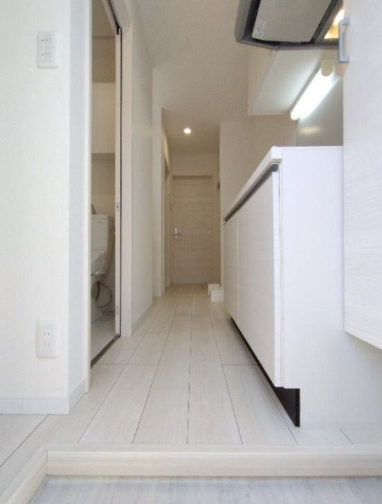 ソルナクレイシア平和台の玄関