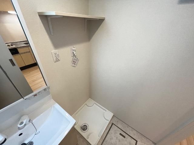 Ｐｌｕｍａ　Ｂｒａｎｃａの洗面所|洗濯機置き場