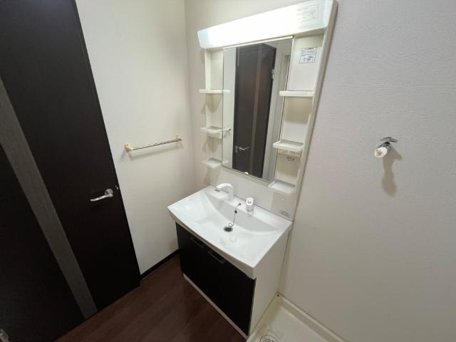 スカイヴィレッジ城南Ｂ棟の洗面所|洗髪洗面化粧台