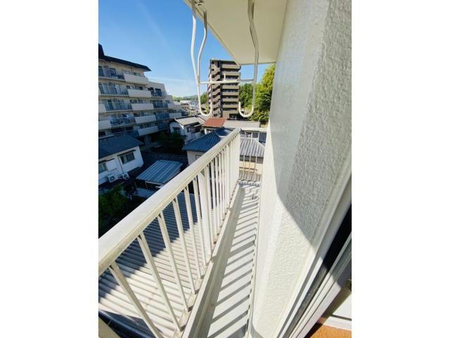 石田ビルのバルコニー