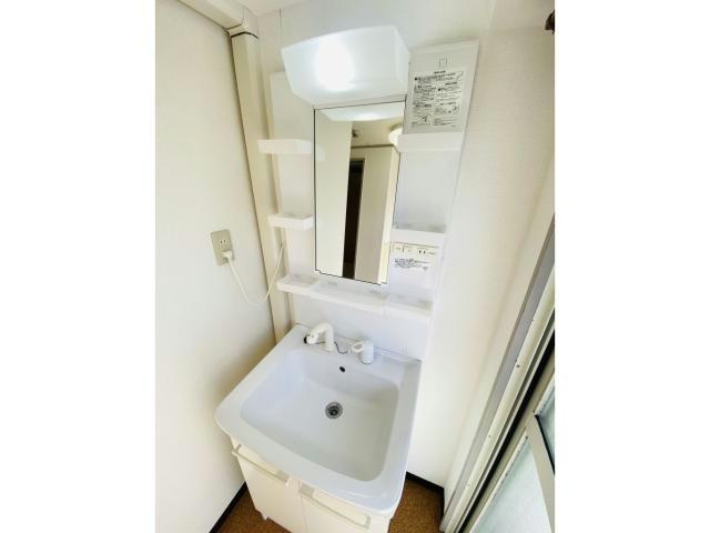 石田ビルの洗面所