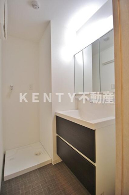 【洗面所】 | アビティ南大井Ⅱ | 使いやすい洗面所です