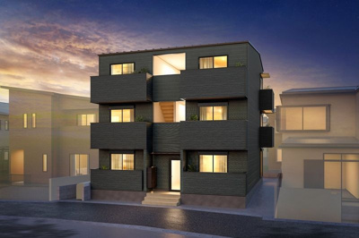 【外観パース】 | リブレメゾン本町Ⅰ