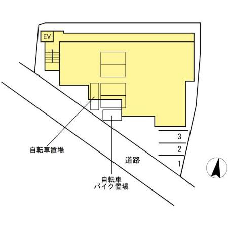 ジャルダン桜町　　　刈谷市の賃貸ならクラスホーム刈谷店の区画図
