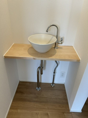 【設備】 | 広陵町１丁目　新築戸建 | 手洗い場が独立しているので便利です。