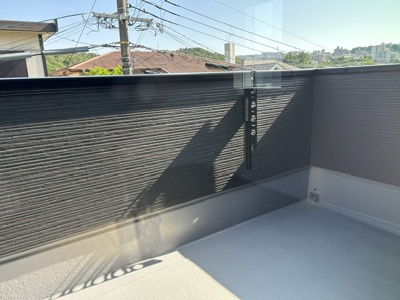 【バルコニー】 | 広陵町１丁目　新築戸建 | 南向きで陽当り・通風良好です。
