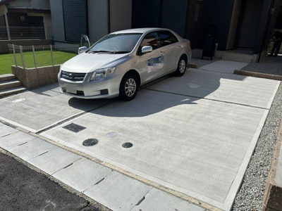 【駐車場】 | 広陵町１丁目　新築戸建 | カースペース並列２台分ございます。