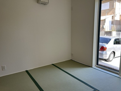 【和室】 | 広陵町１丁目　新築戸建 | 和室約4.5帖　リビングとの続き間なのでより広くお使いいただけます。