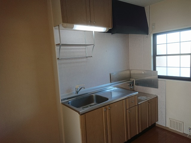 ロゼ・クォーツB棟のキッチン